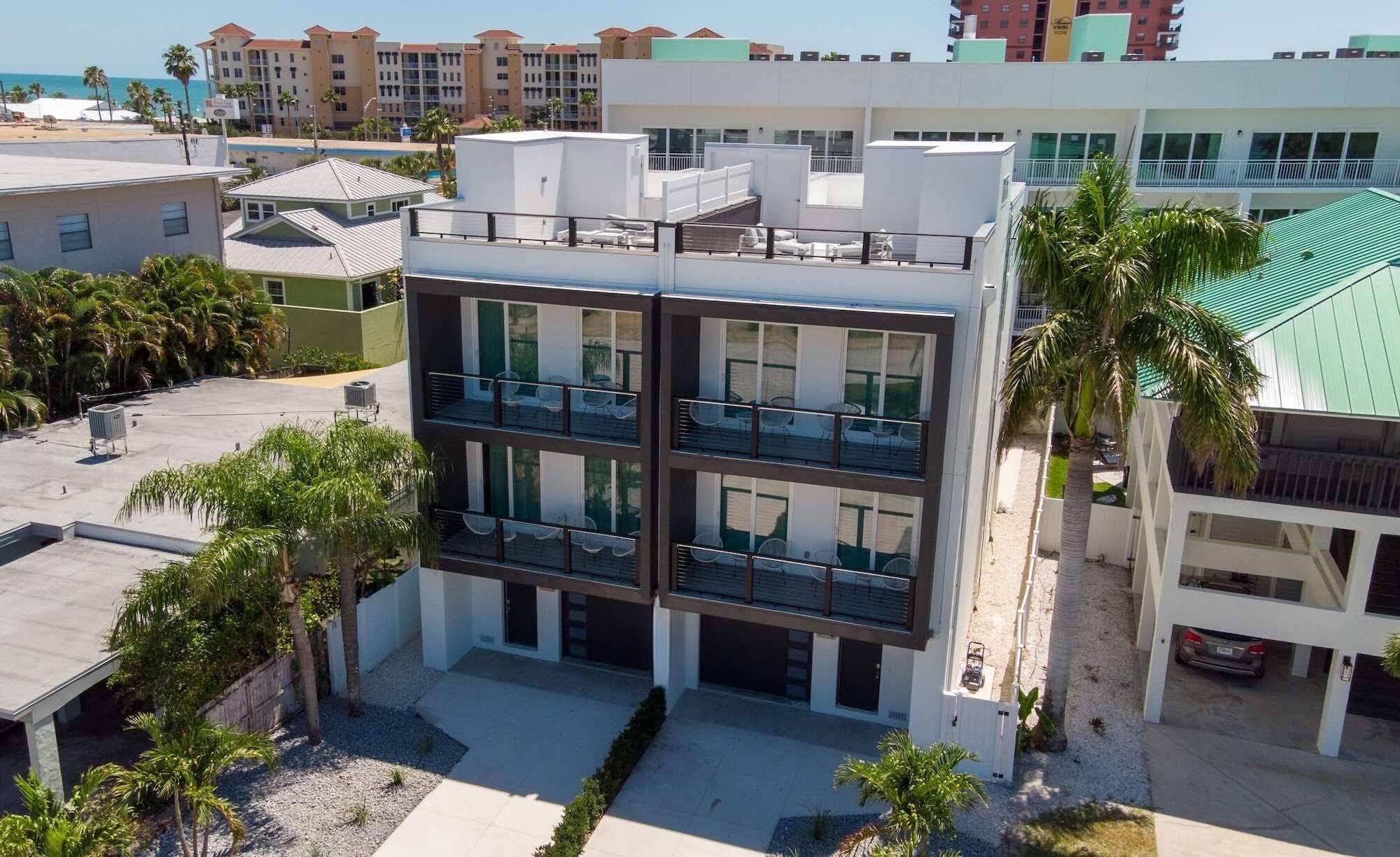 A Twin Duplex on 2nd Street, Madeira Beach