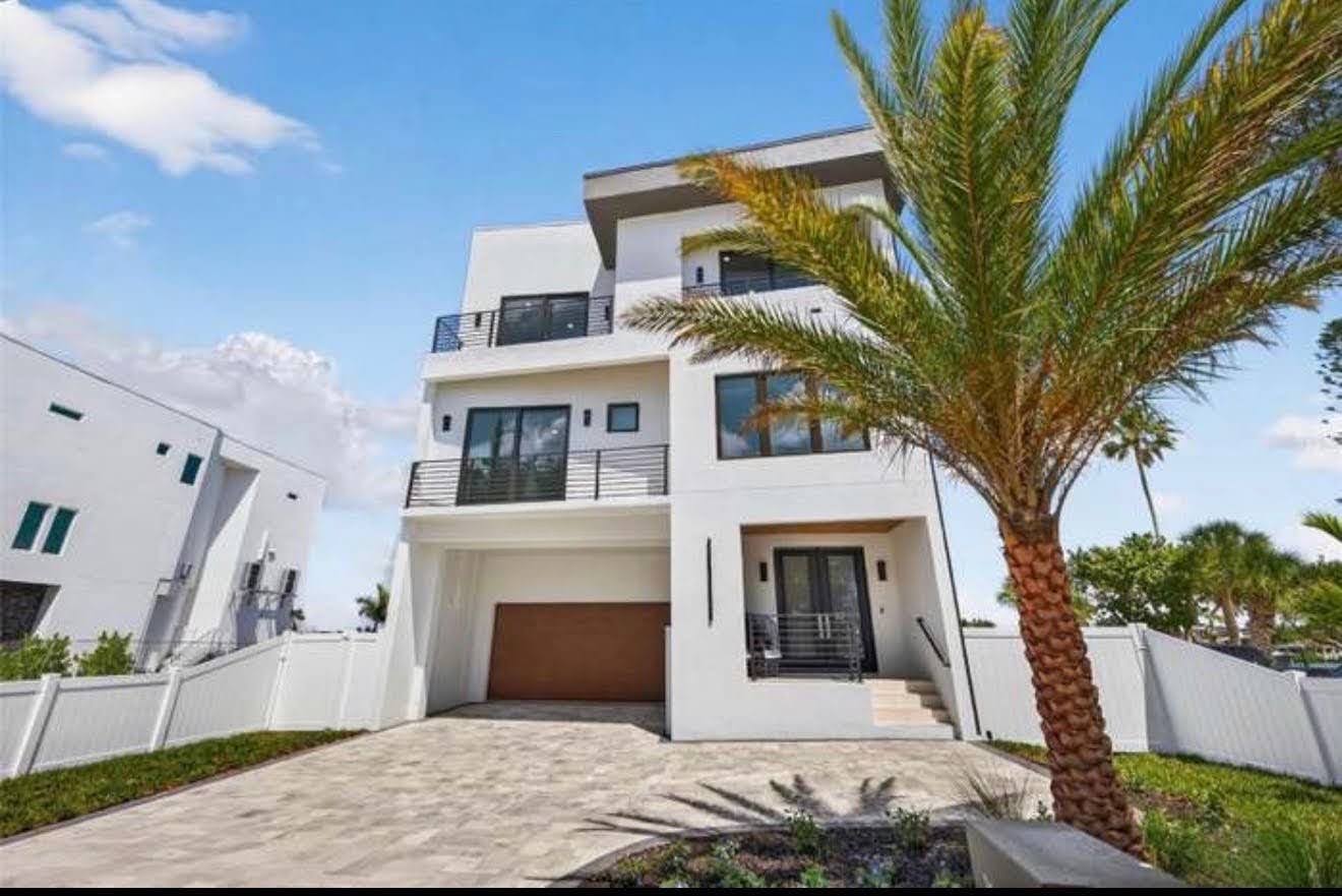 A Waterfront Build on Gulf Blvd, Treasure Island